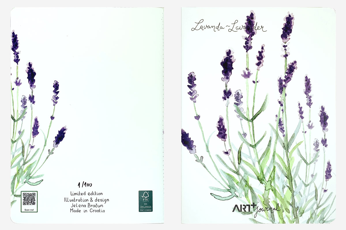 Promo paket: MEDITERRANEAN FLORA&FAUNA 4x bilježnice s točkicama - Slika 3